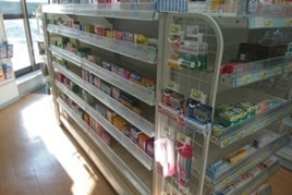 ウエルシア川口柳崎店の内部写真