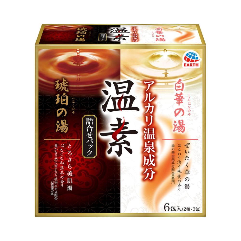 アース製薬 温素 白華の湯 温泉成分 入浴剤 硫黄の香り【ボーナス