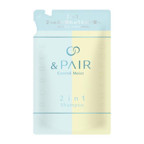 ヴィークレア　＆PAIR（アンドペア）　コントロールモイスト　２ＩＮ１　シャンプー　詰替　350ml