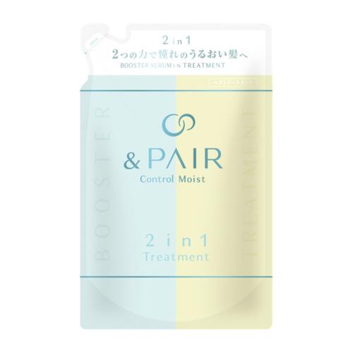 ヴィークレア　＆PAIR（アンドペア）　コントロールモイスト　２ＩＮ１　トリートメント　詰替　350g