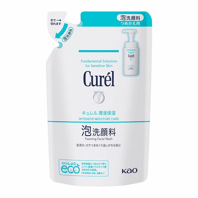 キュレル 泡洗顔料 つめかえ用 130ml
