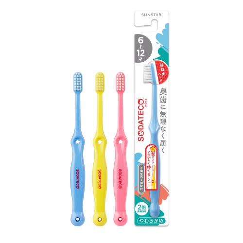 サンスター　ソダテコ　こどもハブラシ　６－１２才用　１本