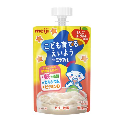明治　ミラフルゼリー　りんごヨーグルト風味　100g