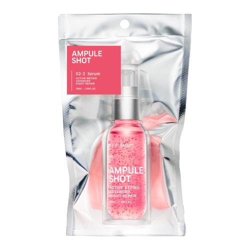 ボトルワークス　アンプルショット　アクティブレチノ　アドバンスト　ナイトリペア　セラム　50ML