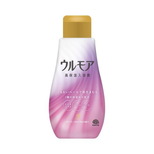 アース製薬　ウルモア　高保湿入浴液　クリーミーフローラル　600mL