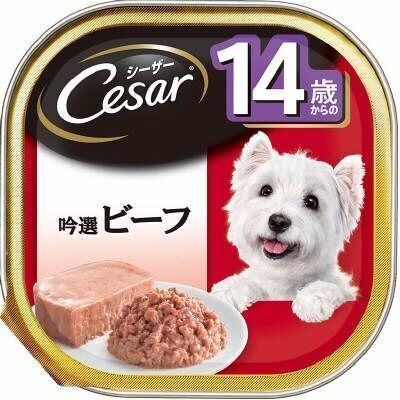 シーザー 14歳 吟選ビーフ 100G【4月30日までの期間特売】