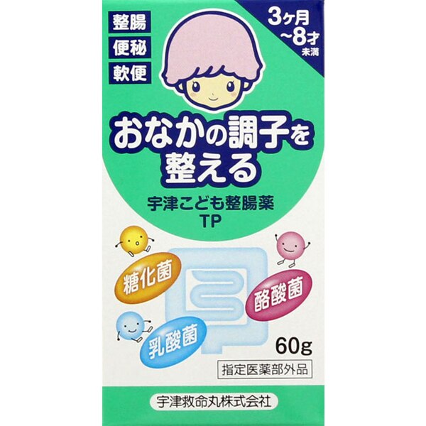 【指定医薬部外品】宇津こども整腸薬TP 60G