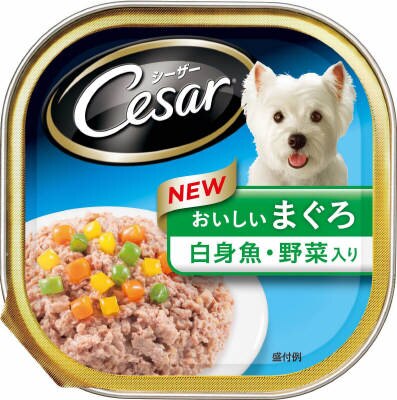 シーザー まぐろ 白身魚野菜 CE71N 100G【4月30日までの期間特売】