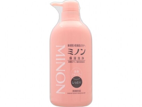 第一三共ヘルスケア ミノン 全身シャンプー しっとりタイプ 450ML