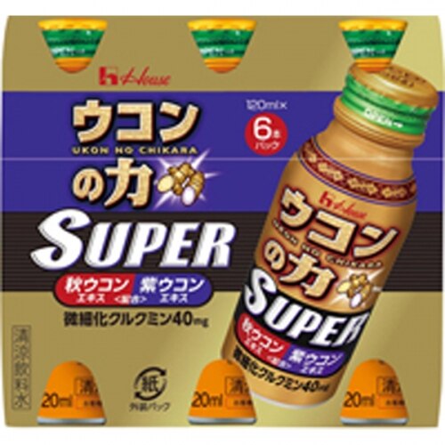 ハウス ウコンの力 スーパー 120MLX6本
