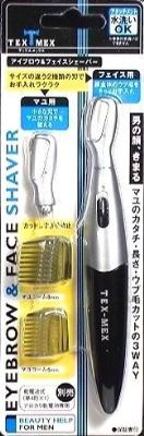 テックスメックス アイブロウ&フェイスシェーバー 845416