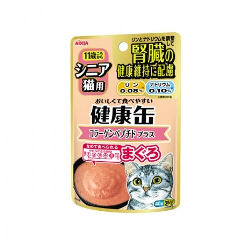 アイシア 健康缶パウチ コラーゲンペプチドプラス 40G