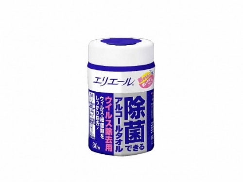 大王製紙 エリエール 除菌ウイルス除去用 本体 80枚