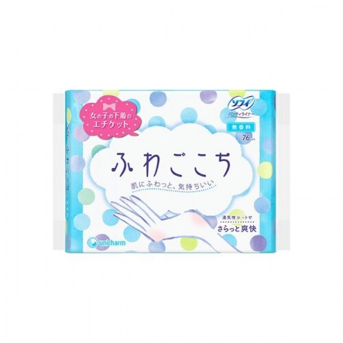 ユニ・チャーム ソフィ ふわごこち 無香料 38枚X2個