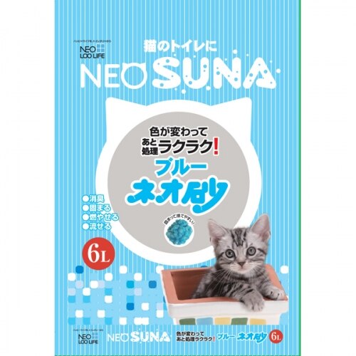 コーチョー ネオ砂 ブルー 6L