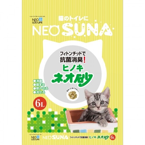 コーチョー ネオ砂 ヒノキ 6L
