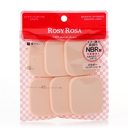 シャンティ ロージーローザ スポンジN スクエアL 6P