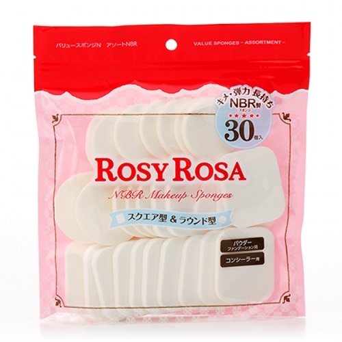 シャンティ ロージーローザ バリュースポンジN アソートNBR 30P