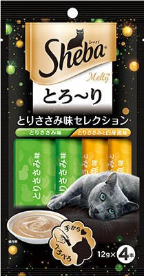 マースジャパン シーバ メルティ ささみ 4袋