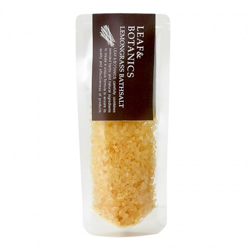 松山油脂 リーフ&ボタニクス バスソルト レモングラス 40G