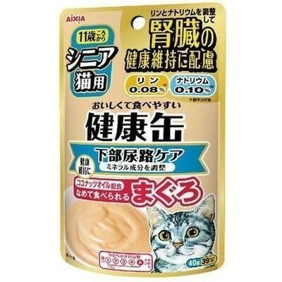 アイシア シニア猫用 健康缶パウチ 下部尿路ケア 40G