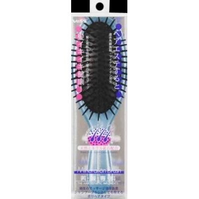 ベス工業 ミネラルイオンブラシ ポリヘアブラシ ブルー IO-403