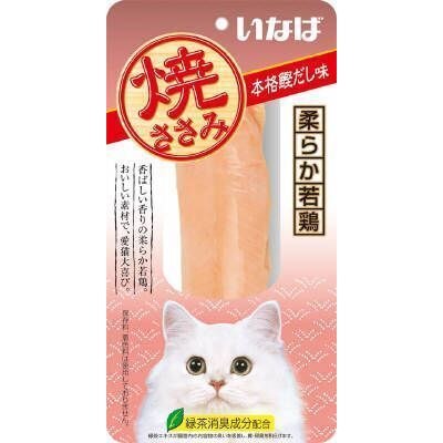 24個セット　いなば 焼ささみ 本格鰹だし味 1本