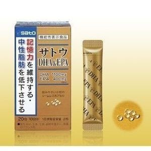 佐藤製薬　EPA\u0026DHAα 30包  4箱