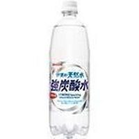 サンガリア　天然水強炭酸水　1000MLペット　12コセット