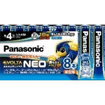 パナソニック　エボルタNEO　単4形　お買い得パック　8本【ボーナスTポイント50ポイント】