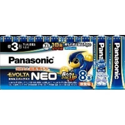 パナソニック　エボルタNEO　単3形　お買い得パック　8本【ボーナスTポイント50ポイント】