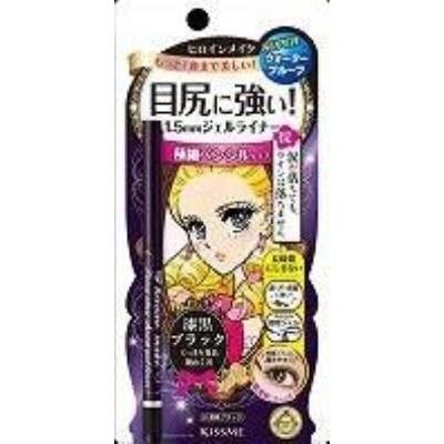 ヒロインメイク　ロングステイ　シャープジェルライナー　01　漆黒ブラック