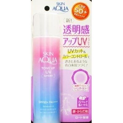 ロート製薬　スキンアクア　トーンアップUVスプレー　70G