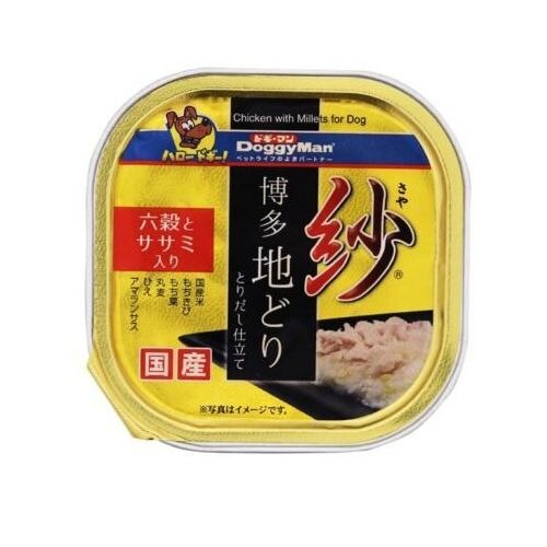 ドギーマンハヤシ　紗地どり六穀とササミ　100G【ボーナスTポイント20ポイント】