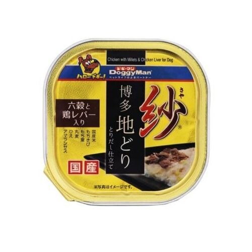 ドギーマンハヤシ　紗地どり六穀と鶏レバー　100G【ボーナスTポイント20ポイント】