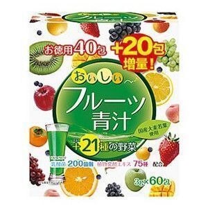 タモン　おいしいフルーツ青汁　60袋