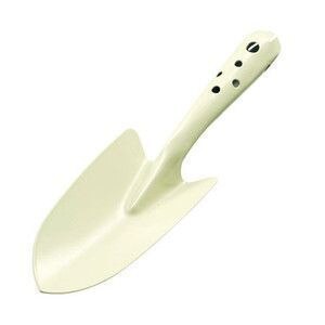 アイボリー カラー移植こて 園芸用スコップ 移植コテ ウエルシアドットコム