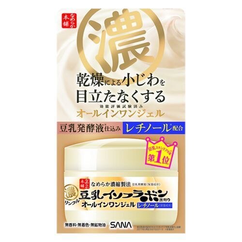 常盤薬品工業　サナ　なめらか本舗　リンクルジェルクリーム　N　100G　スキンケアクリーム
