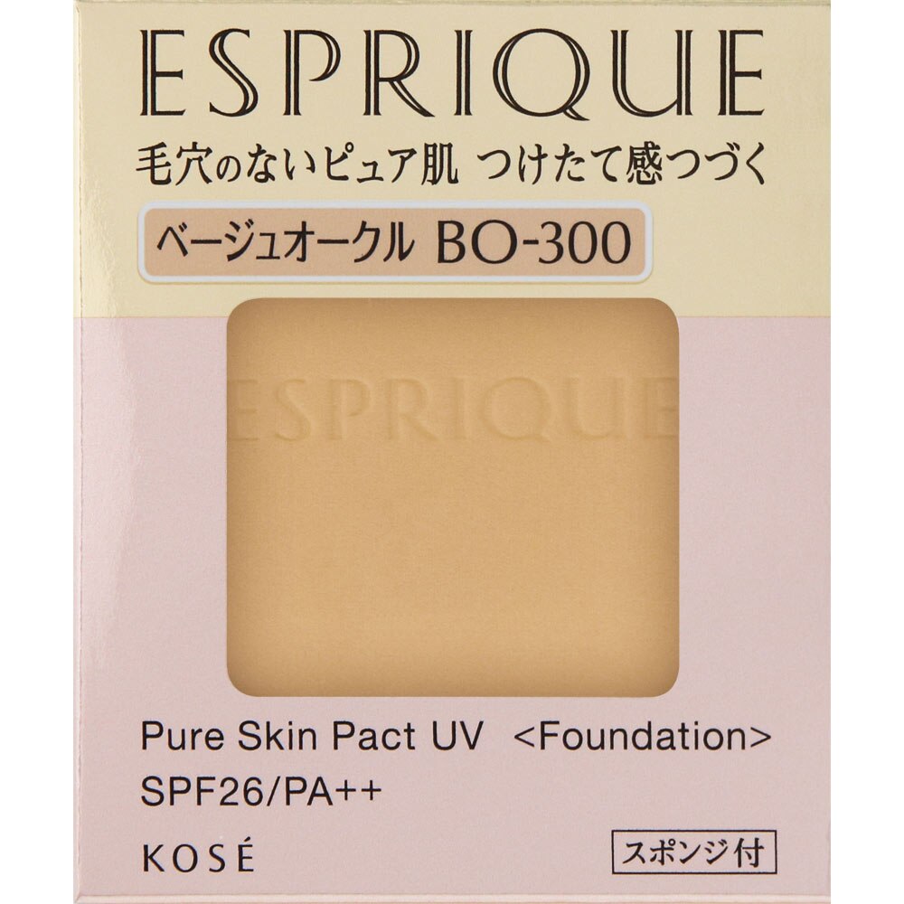 コーセー　エスプリーク ピュアスキン パクト UV BO-300 ベージュオークル 9.3g (レフィル)