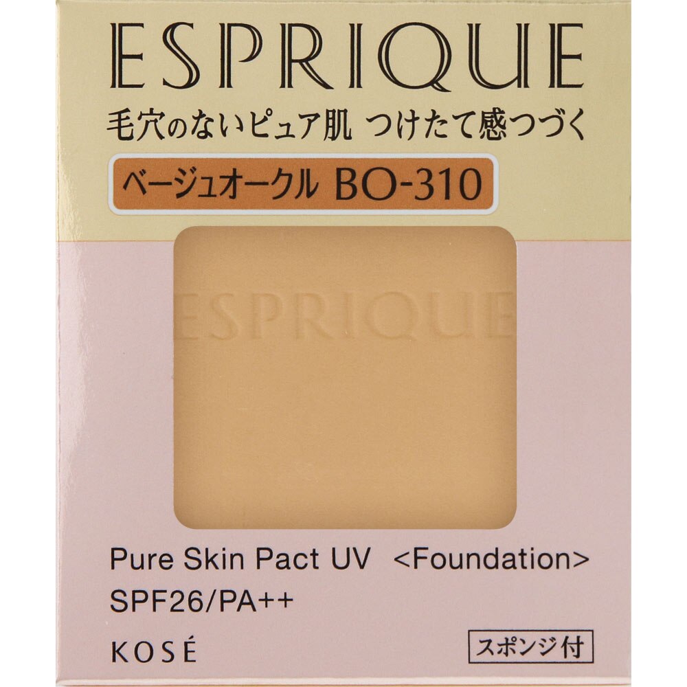 コーセー　エスプリーク ピュアスキン パクト UV BO-310 ベージュオークル 9.3g (レフィル)