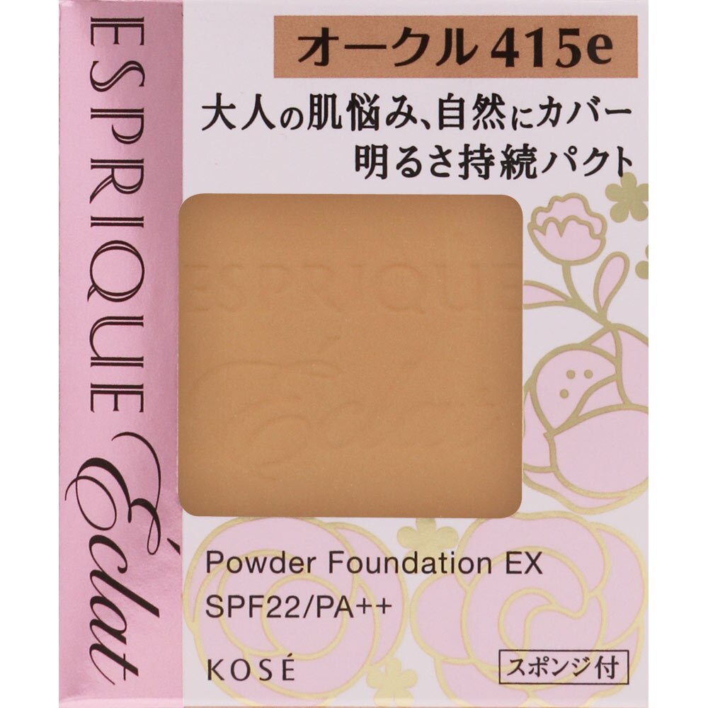 【送料無料】　コーセー　エスプリーク エクラ 明るさ持続 パクト EX OC415e オークル 9.3g (レフィル)