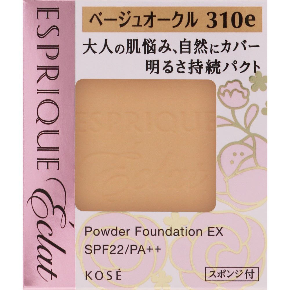【送料無料】　コーセー　エスプリーク エクラ 明るさ持続 パクト EX BO310e ベージュオークル 9.3g (レフィル)