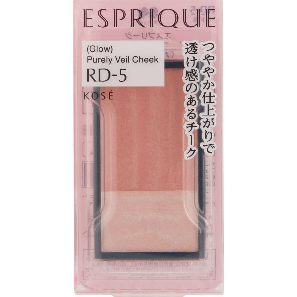コーセー　エスプリーク ピュアリーベール チーク RD-5 レッド系 3.3g (レフィル)