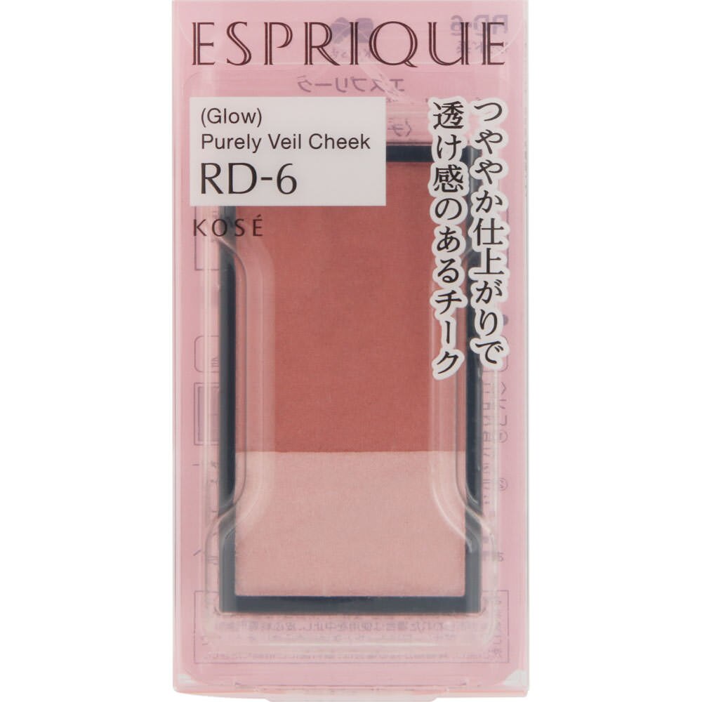 コーセー　エスプリーク ピュアリーベール チーク RD-6 レッド系 3.3g (レフィル)