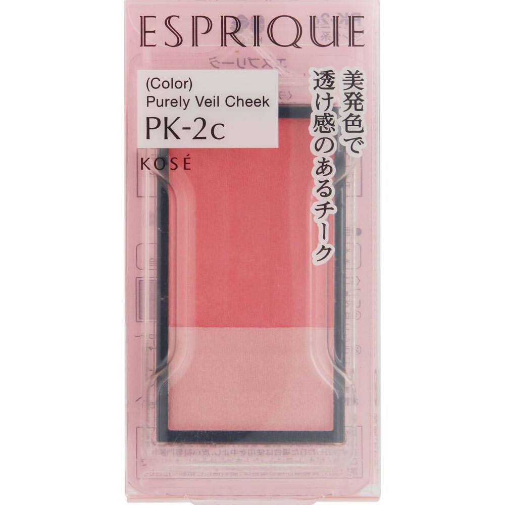 コーセー　エスプリーク ピュアリーベール チーク PK-2c ピンク系 3.3g (レフィル)
