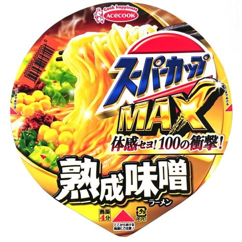 エースコック スーパーカップmax 熟成味噌ラーメン 138g 12個セット ウエルシアドットコム エースコック スーパーカップmax 熟成味噌ラーメン 138g 12個セット ウエルシアドットコム