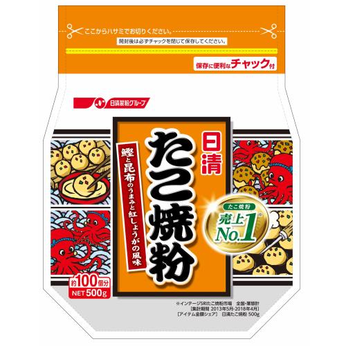 日清フーズ　たこ焼粉　500G×6個セット