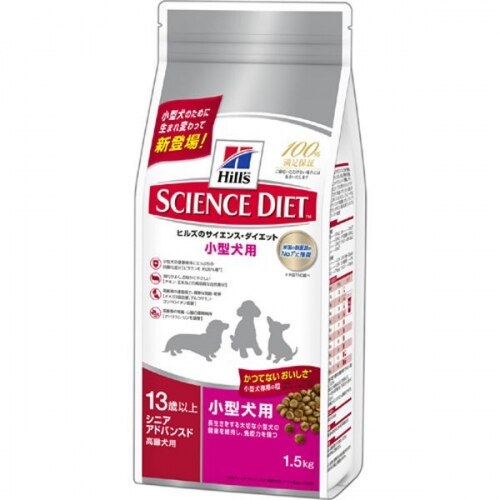 サイエンス・ダイエット シニアアドバンスド 小型犬用 高齢犬用 1.5KG