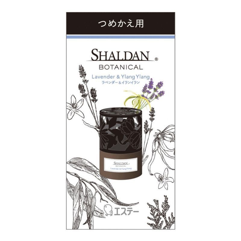 エステー Shaldan Botanical ラベンダー イランイラン 詰め替え 25ml アロマオイル ウエルシアドットコム