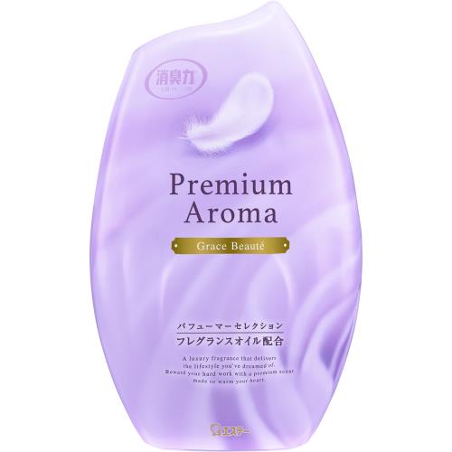 エステー　お部屋の消臭力　PremiumAroma　グレイスボーテ　400ML　玄関・リビング用　消臭剤【11月5日までの期間特売】